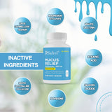 Safrel guaifenesine comprimés avec eau: prise facilitée.