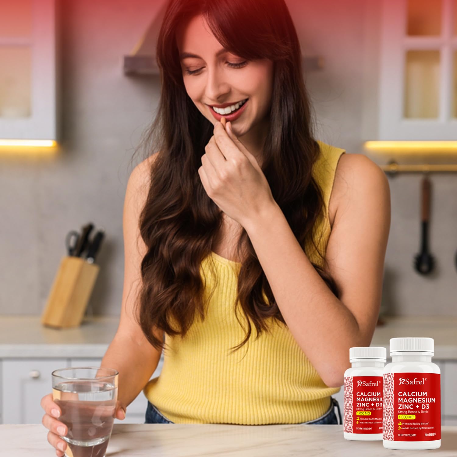 Safrel – complément pour la santé des os et le fonctionnement musculaire.