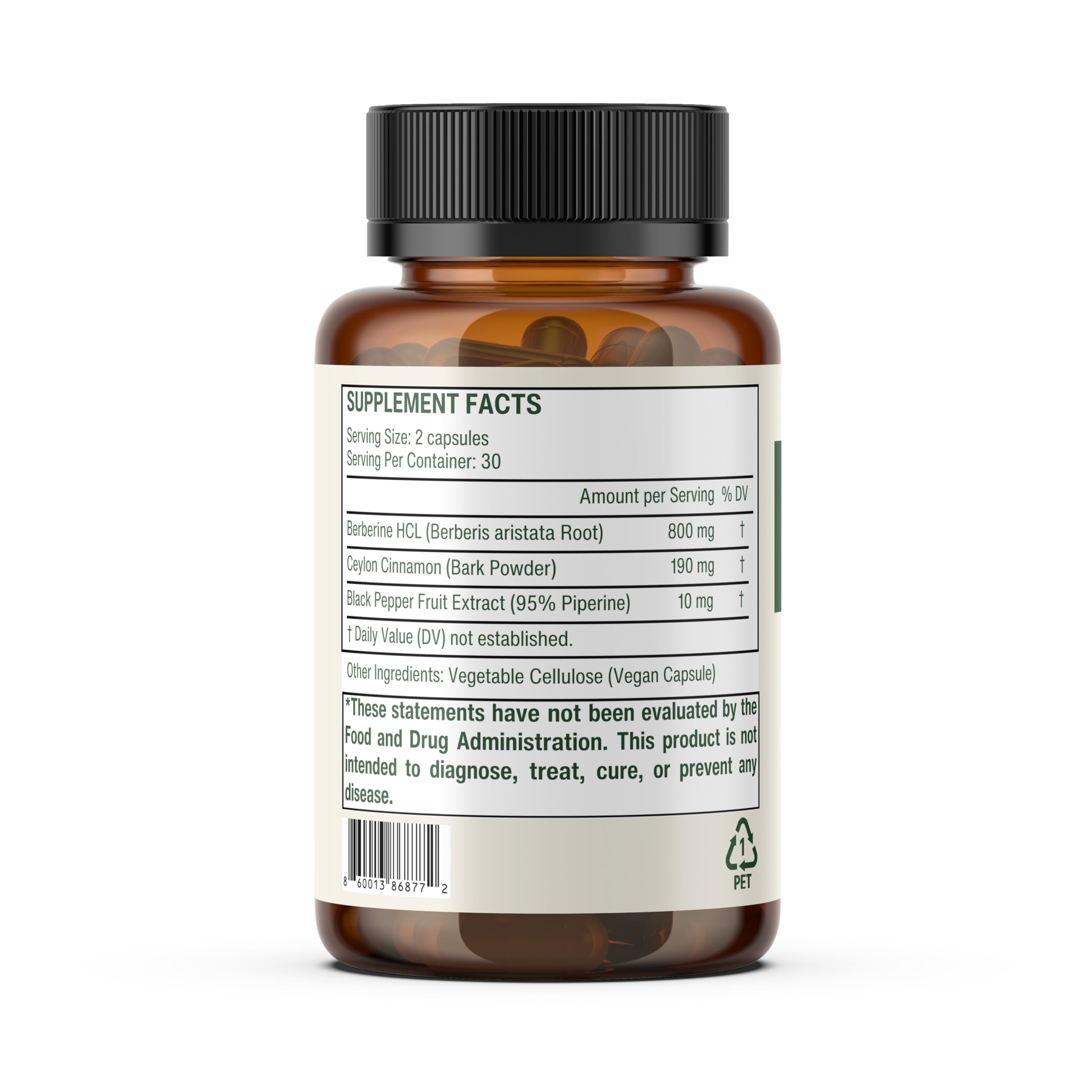 Sage & Self Berberine Sugar Balance — utilisation quotidienne possible pour soutenir un mode de vie sain.