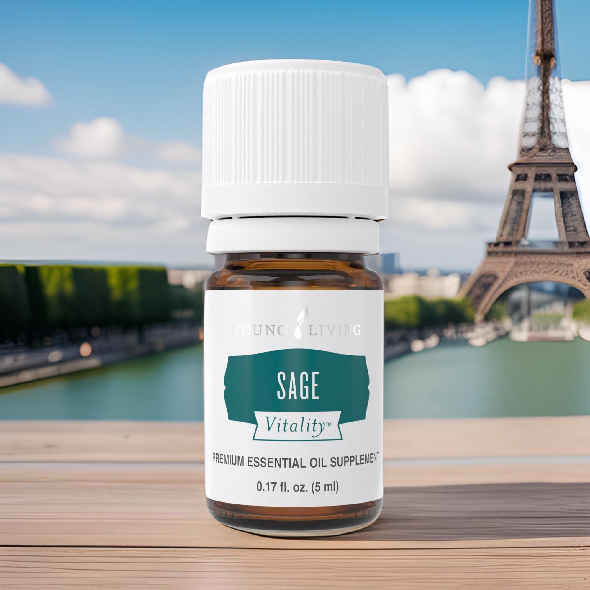 Young Living Sage Vitality, goutte unique pour relever les plats avec délicatesse