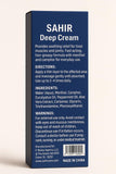 Sahir Deep Blue application rapide, absorption non grasse pour détente musculaire