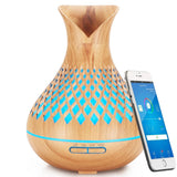 SAIHGUUI diffuseur d'arômes connecté 500 ml pour une ambiance apaisante et programmable.