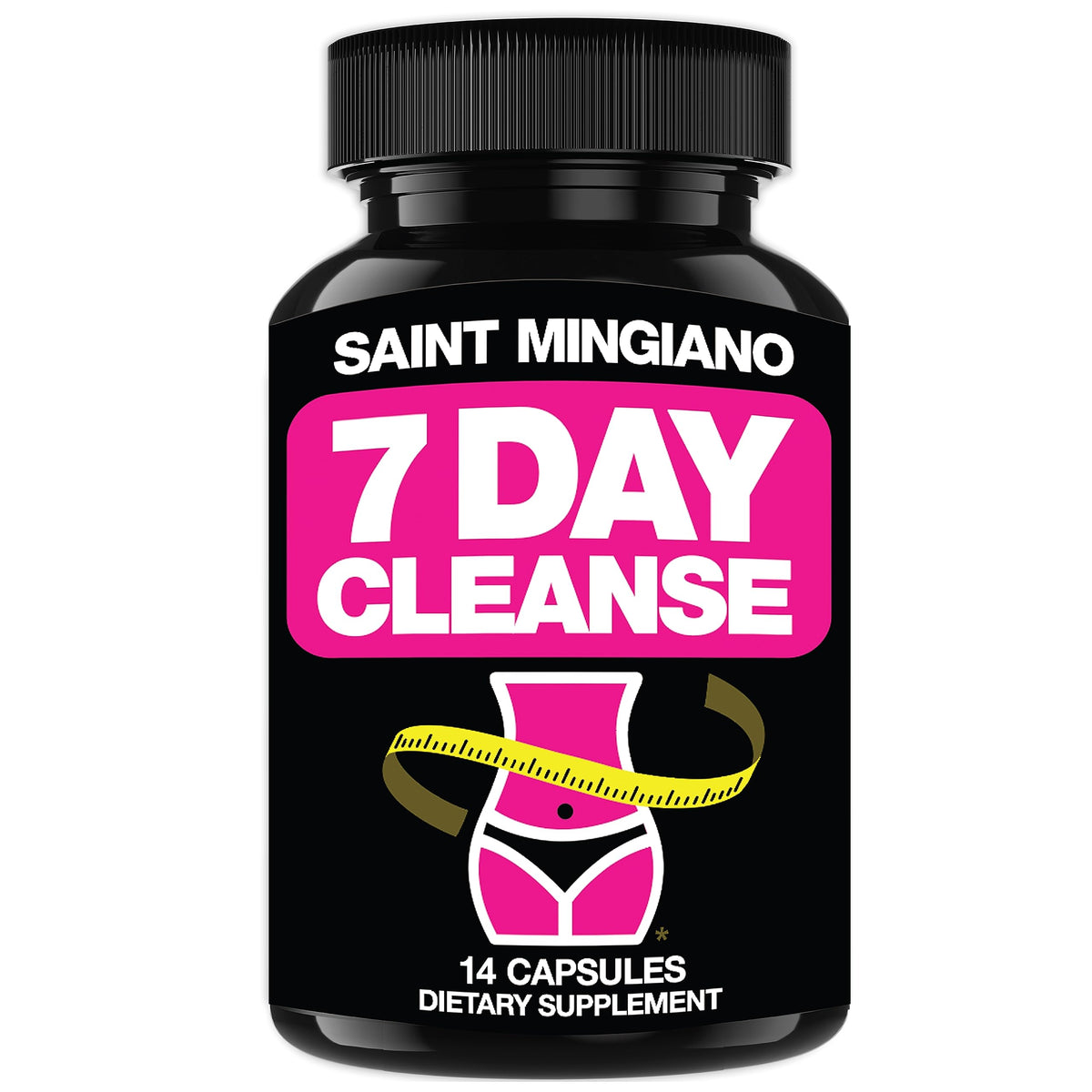 Saint Mingiano detox 7 jours – capsules, soutien potentiel à la digestion.