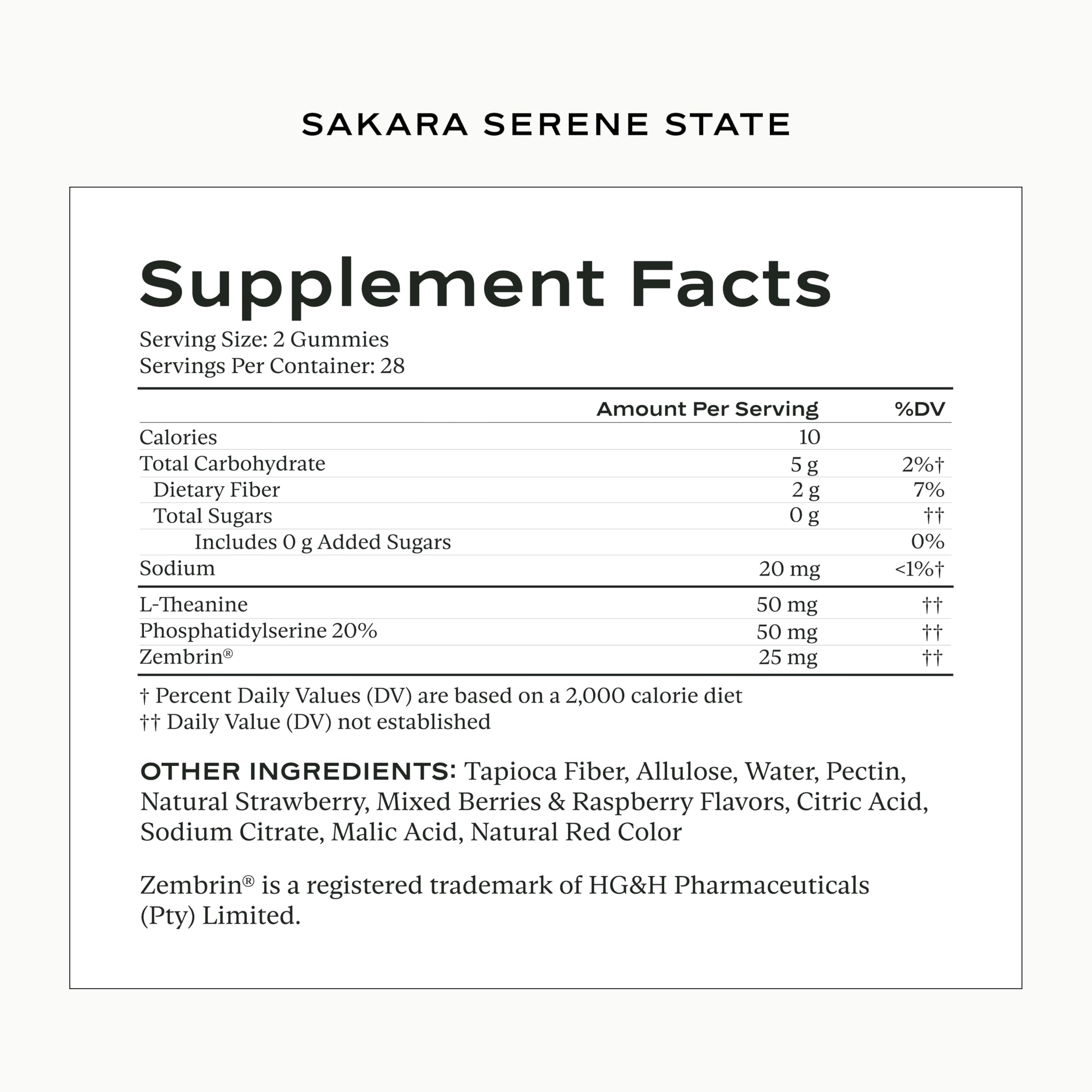 SAKARA Serene State – illustration des avantages potentiels pour le bien-être quotidien.