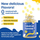Gommes vanille sans sucre au fruit du moine Sakpwer Colostrum, pour tous les âges