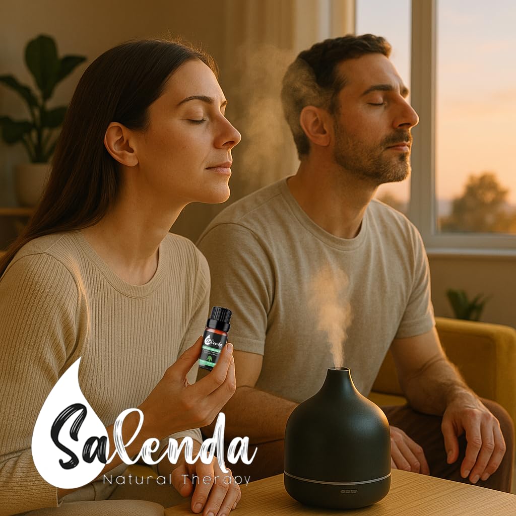 Salenda huile eucalyptus diffuseur ambiance rafraîchissante et vivifiante.