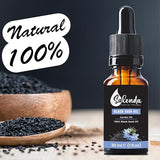 Salenda huile noire nigella-sativa: application topique pour peau et cheveux.