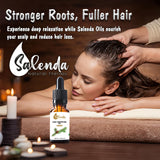 Salenda huile de térébenthine pin – masque capillaire nourrissant prêt à appliquer.