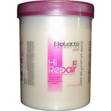 SALERM Hi Repair Mask – bouteille de 1 L, soin capillaire nourrissant et réparateur pour cheveux