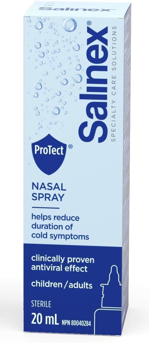 Salinex Protect flacon-pulverisation pratique et précis pour une utilisation quotidienne.