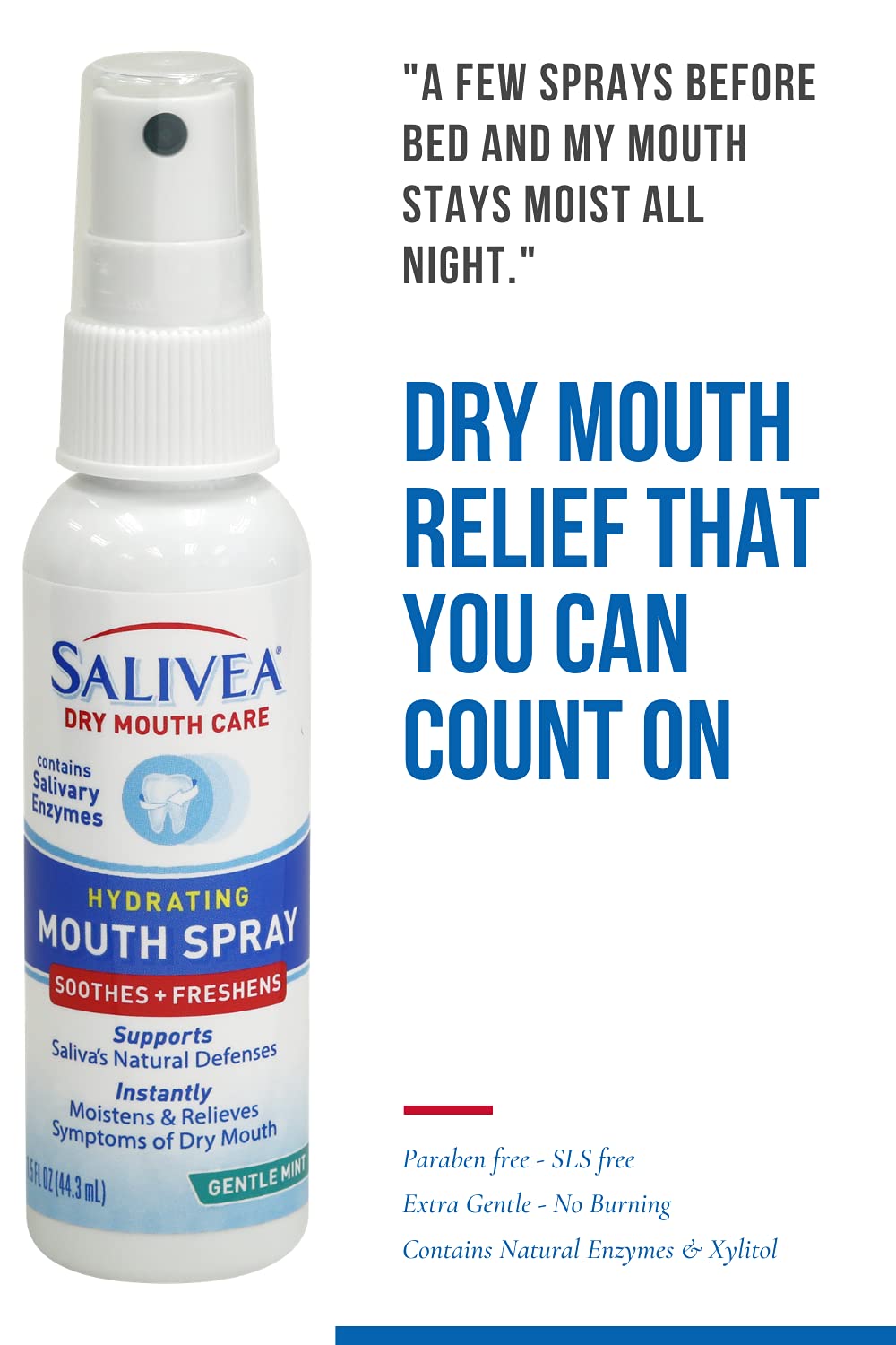 SALIVEA hydratation-rapide-bouche: soulage l'inconfort et hydrate rapidement la muqueuse buccale