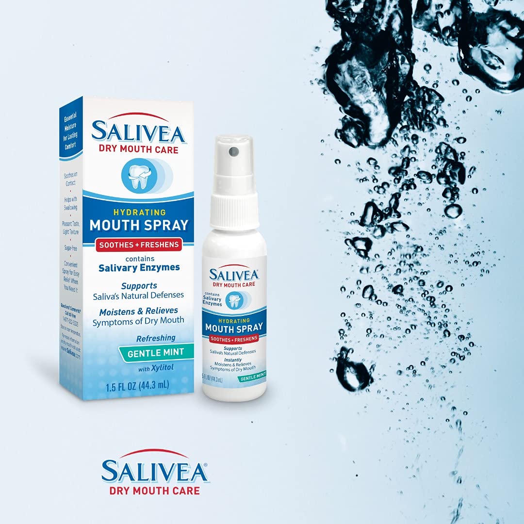 SALIVEA menthe-fraicheur: apporte une sensation durable de fraîcheur parfumée