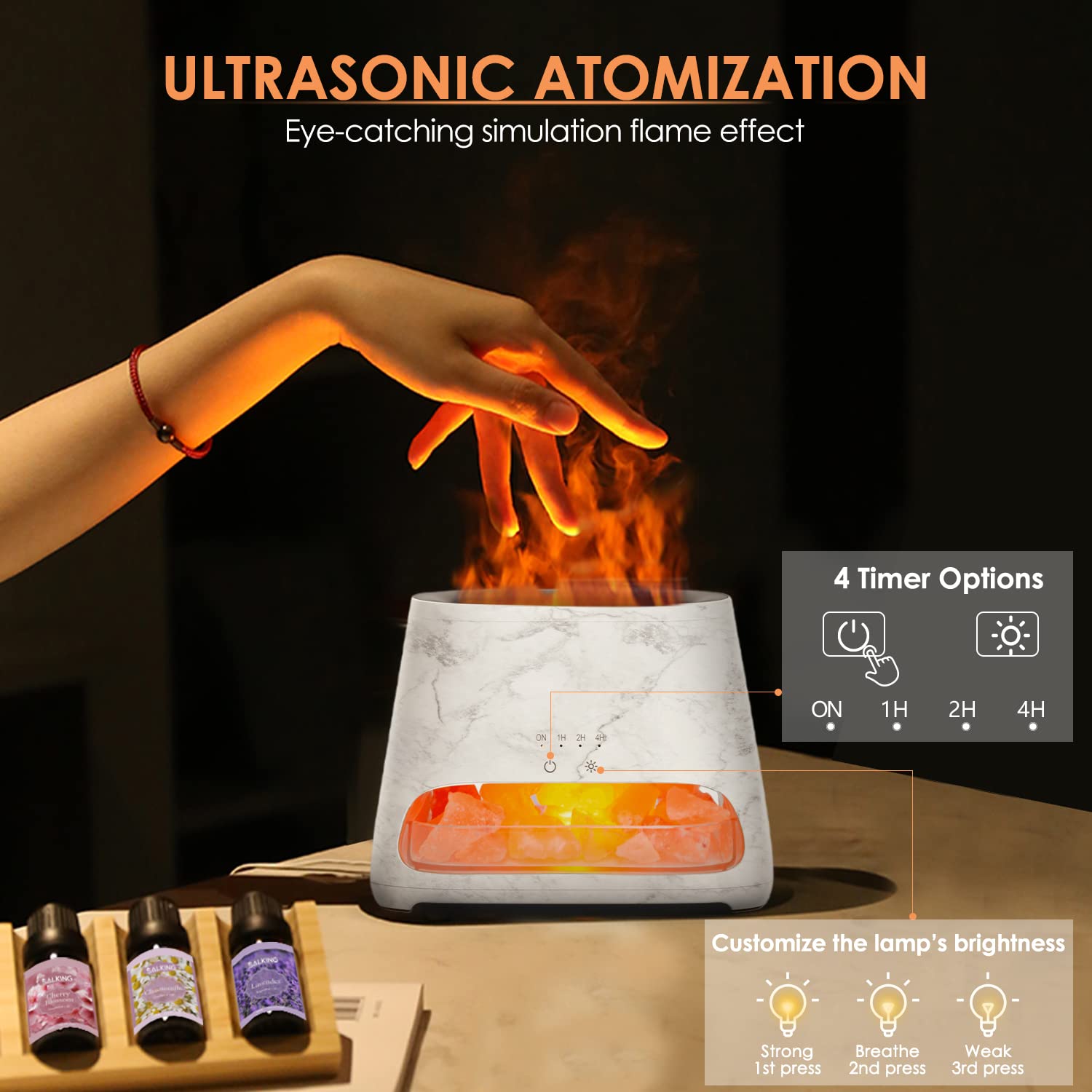 SALKING minuterie à quatre options pour des séances personnalisées
