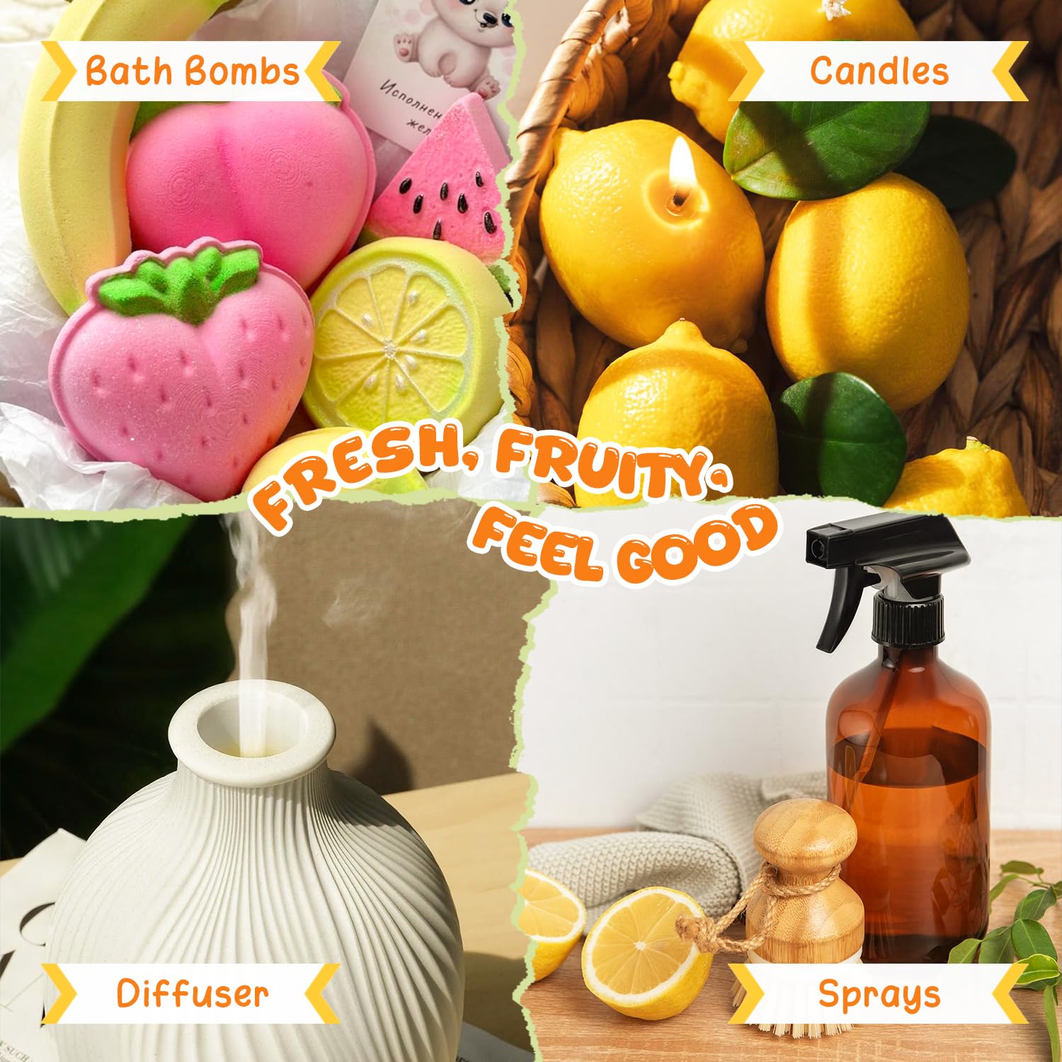 SALKING coffret huiles fruitées prêt à offrir pour DIY et cadeaux.