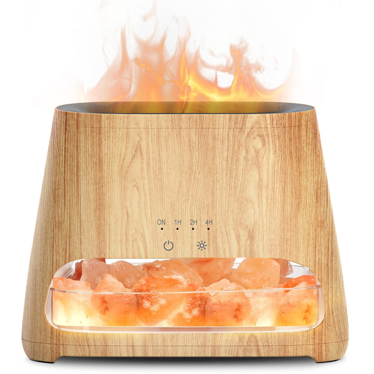 SALKING diffuseur himalayan sel rose lampe, ambiance zen