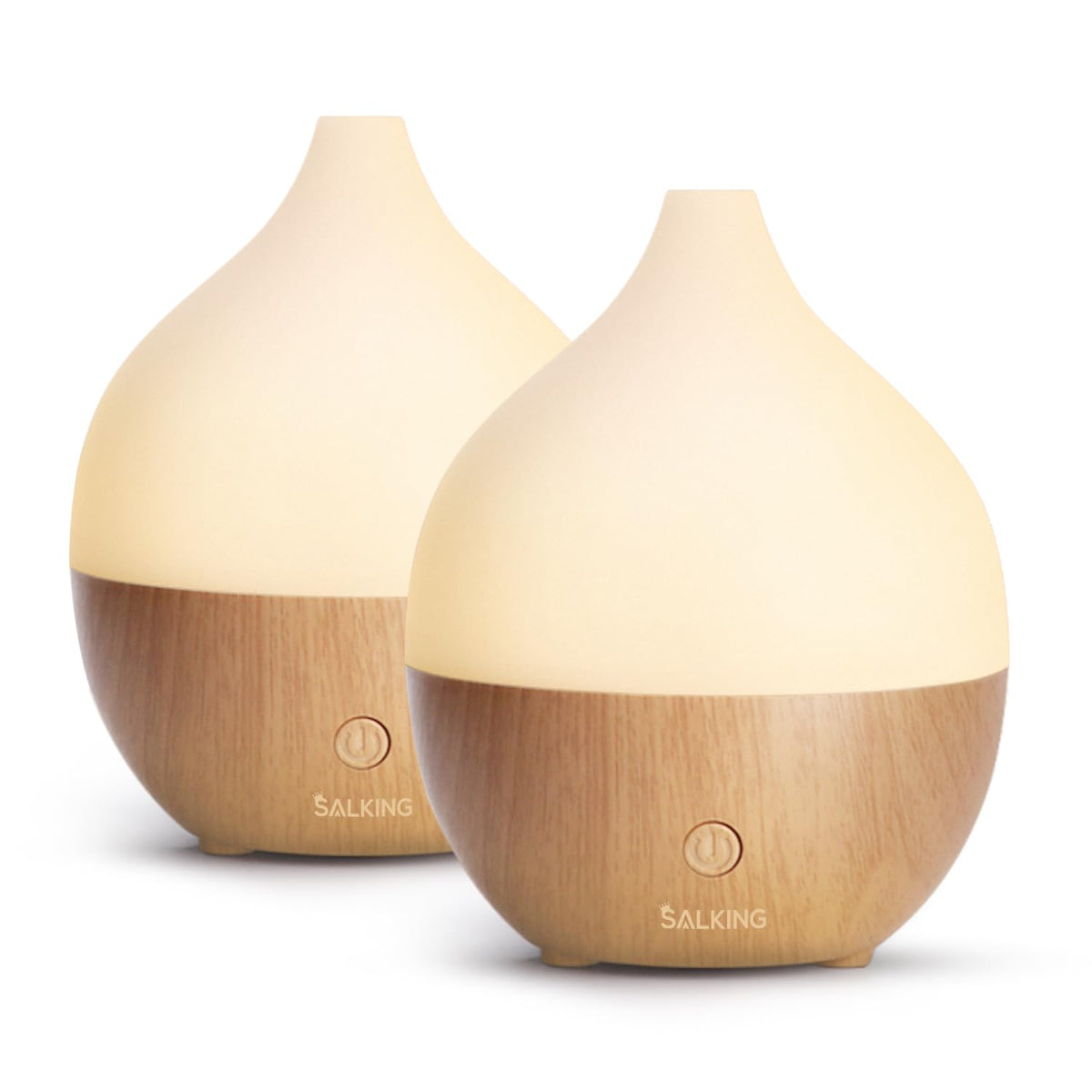 SALKING diffuseur-huile-ensemble-2-100ml pour une aromathérapie discrète chez soi.