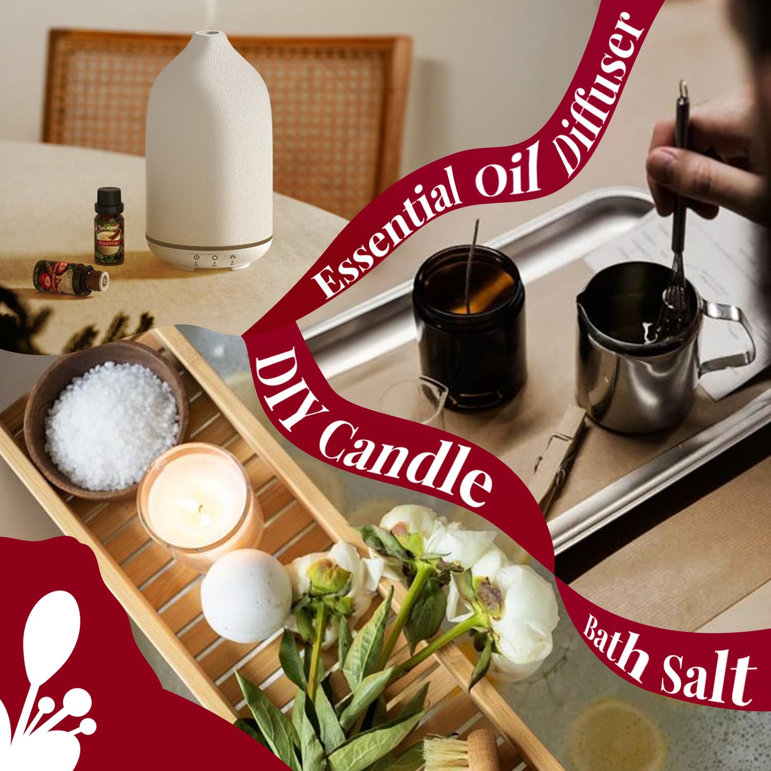 SALKING huile multi-usage, parfaite pour diffuseur, pot-pourri ou savons faits maison.