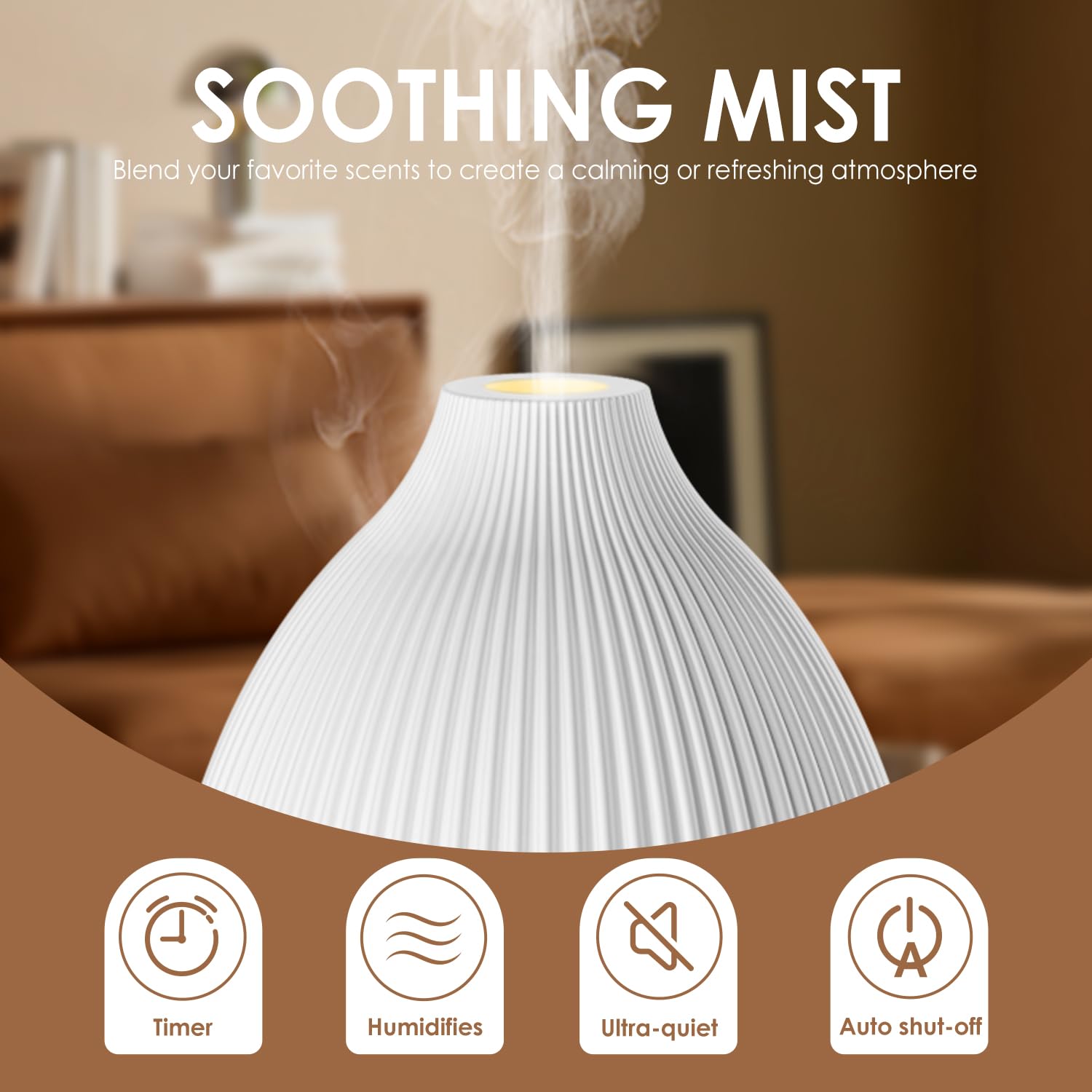 Diffuseur SALKING avec minuterie réglable pour utilisation personnalisée