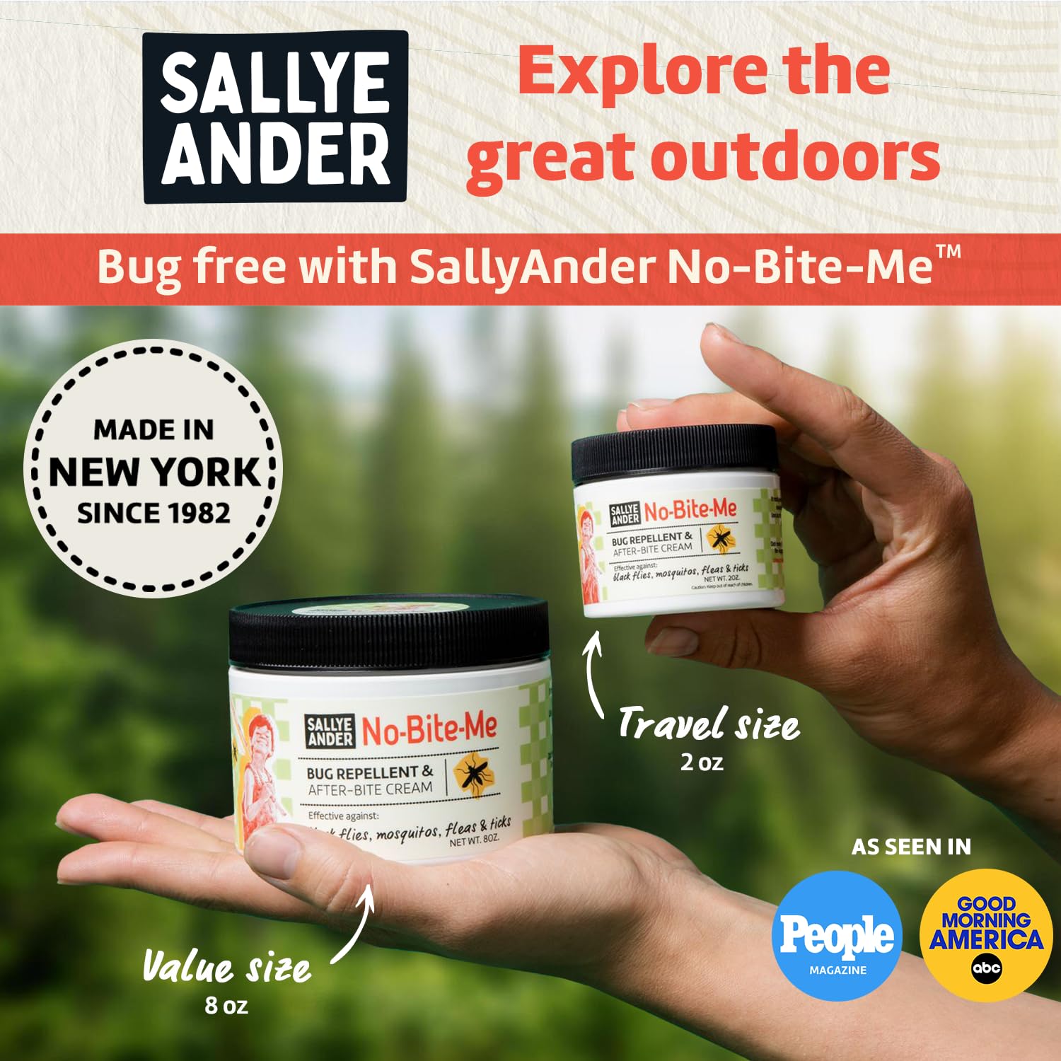 SALLYEANDER No Bite Me – protection jusqu à quatre heures selon usage.