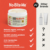 SALLYEANDER No Bite Me – sécurisé pour enfants et nourrissons, usage quotidien.