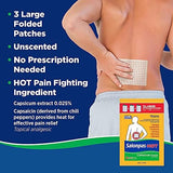 Patch Salonpas sur la cheville pour soutien et confort