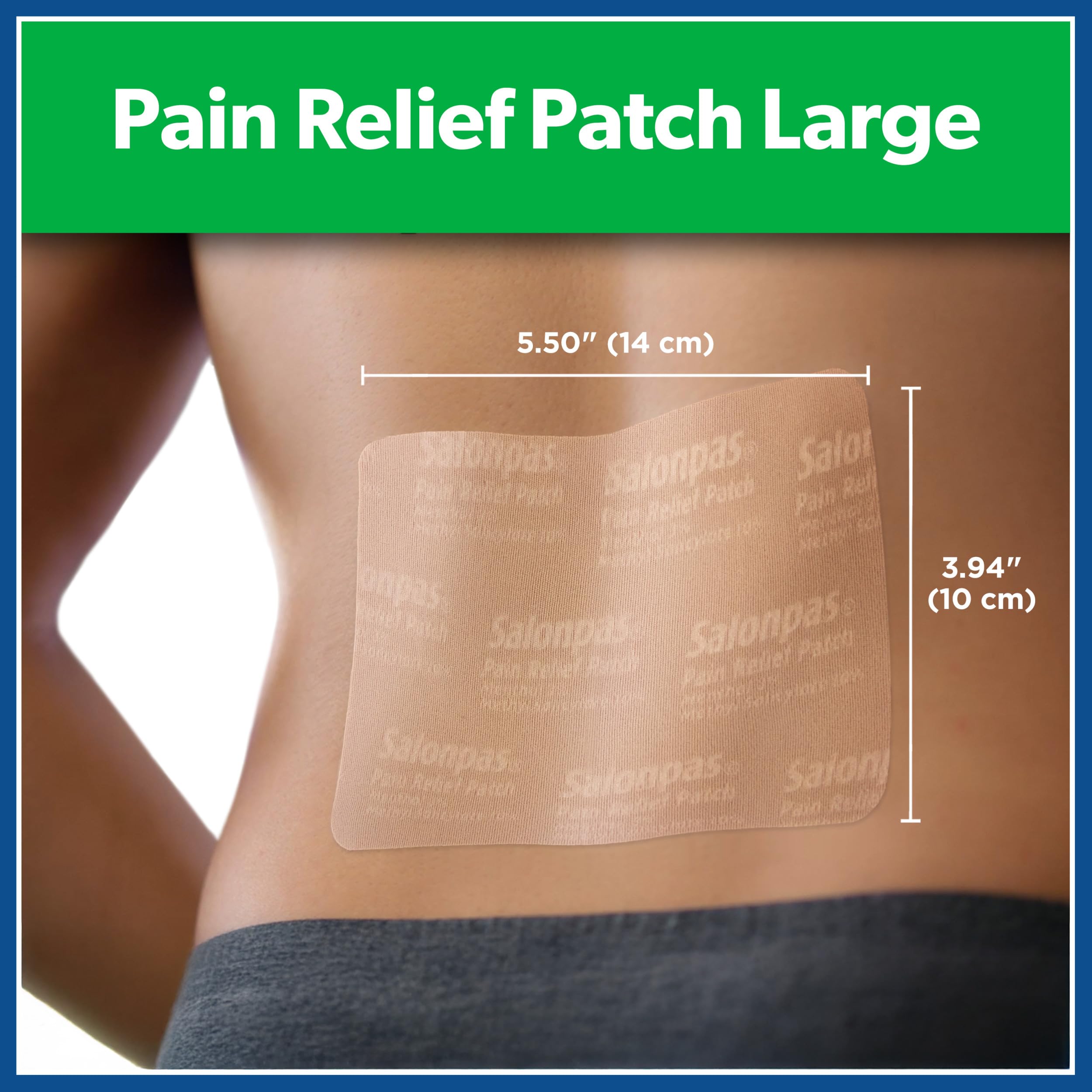 Patch Salonpas relief-douleur-muscles utile après effort.