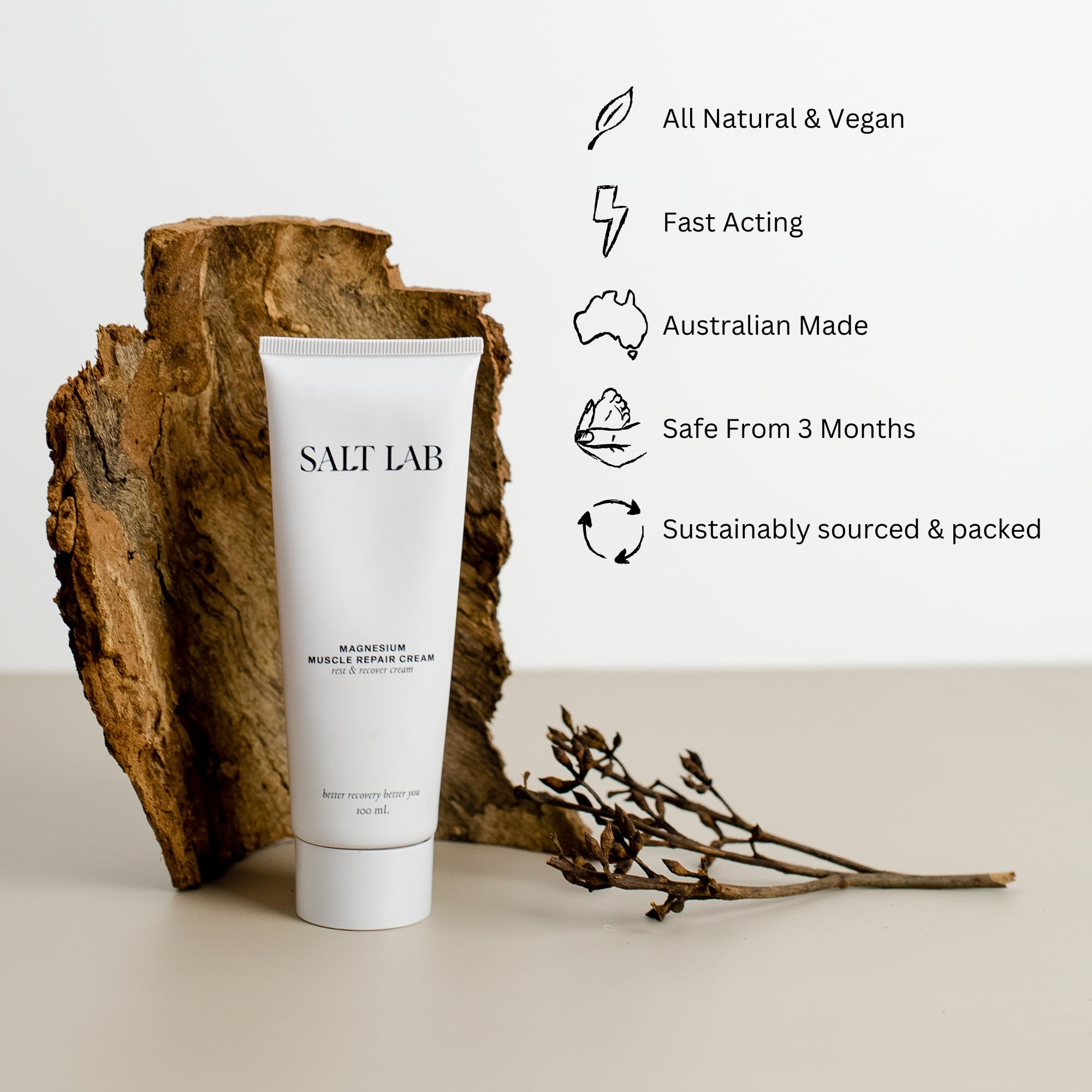 Salt Lab Parfum Huiles Essentielles – Arôme naturel de girofle, menthe et romarin.