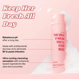 Utilisation après douche avec Salt-XO pour une routine quotidienne rafraîchissante.