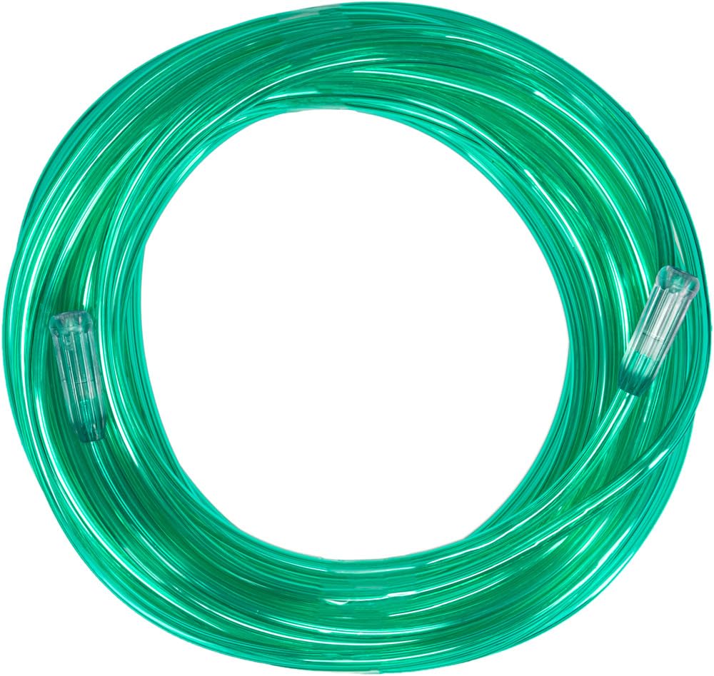 Salter Labs tuyau d'oxygène à trois canaux, 25 pieds, couleur verte, confort potentiel.