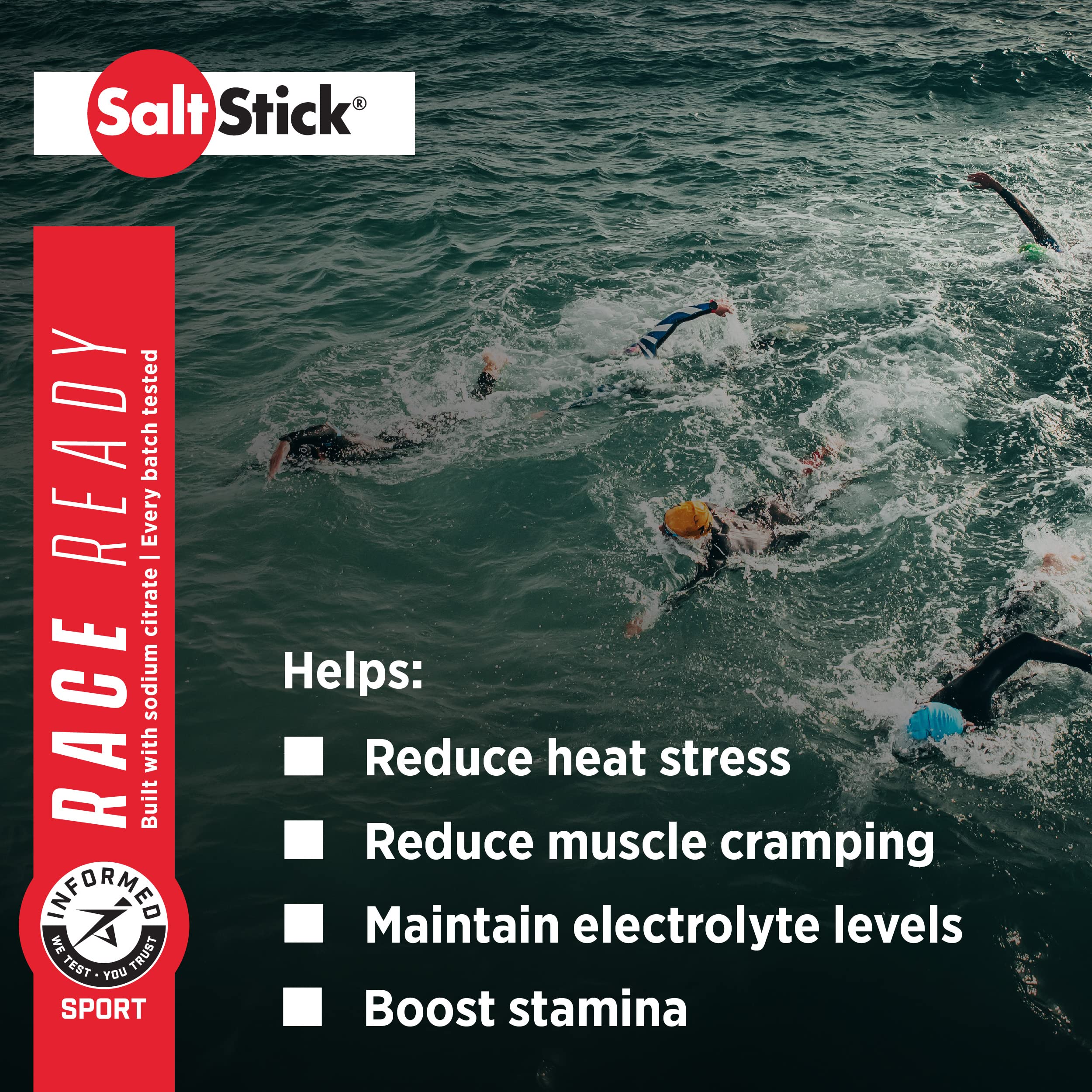SaltStick Électrolytes hydratation en sport pour endurance.