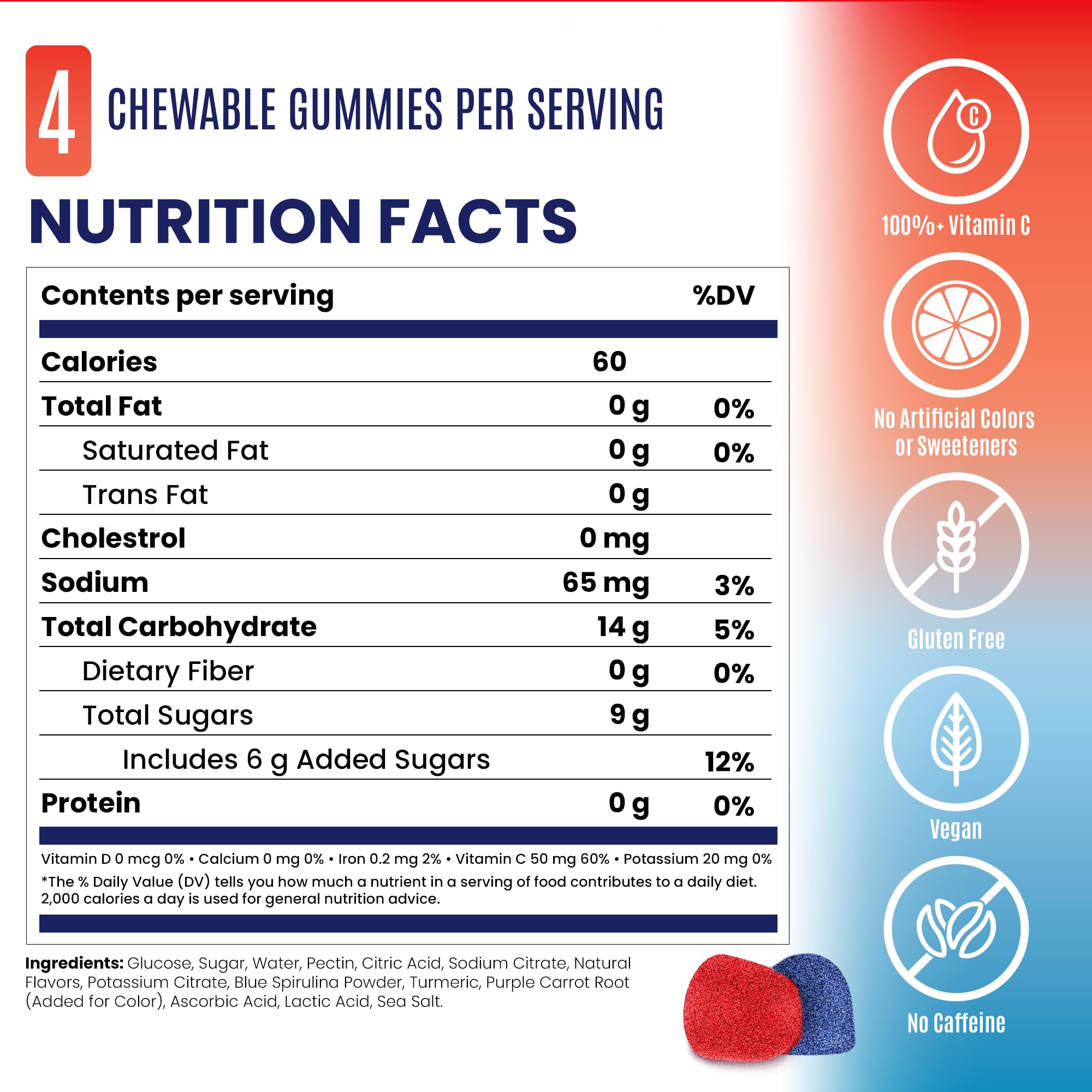 SaltStick Energy Gummies sans allergènes, option sûre et digeste.