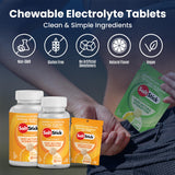 Hydratation durable avec SaltStick FastChews pendant l'entraînement.