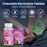 SaltStick FastChews: utilisation pratique en exercice pour hydratation efficace.