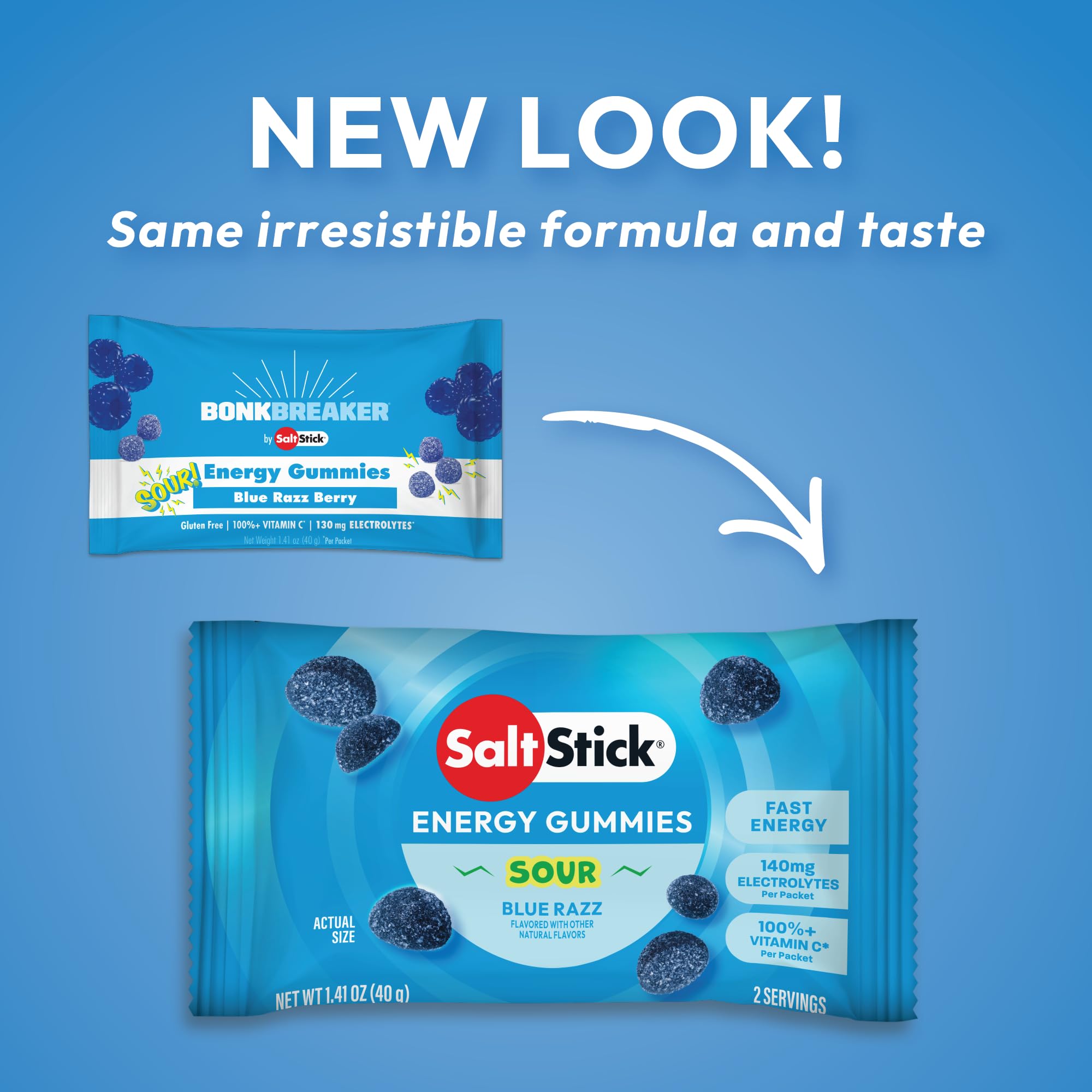 SaltStick Gommes pré-entraînement faciles à transporter