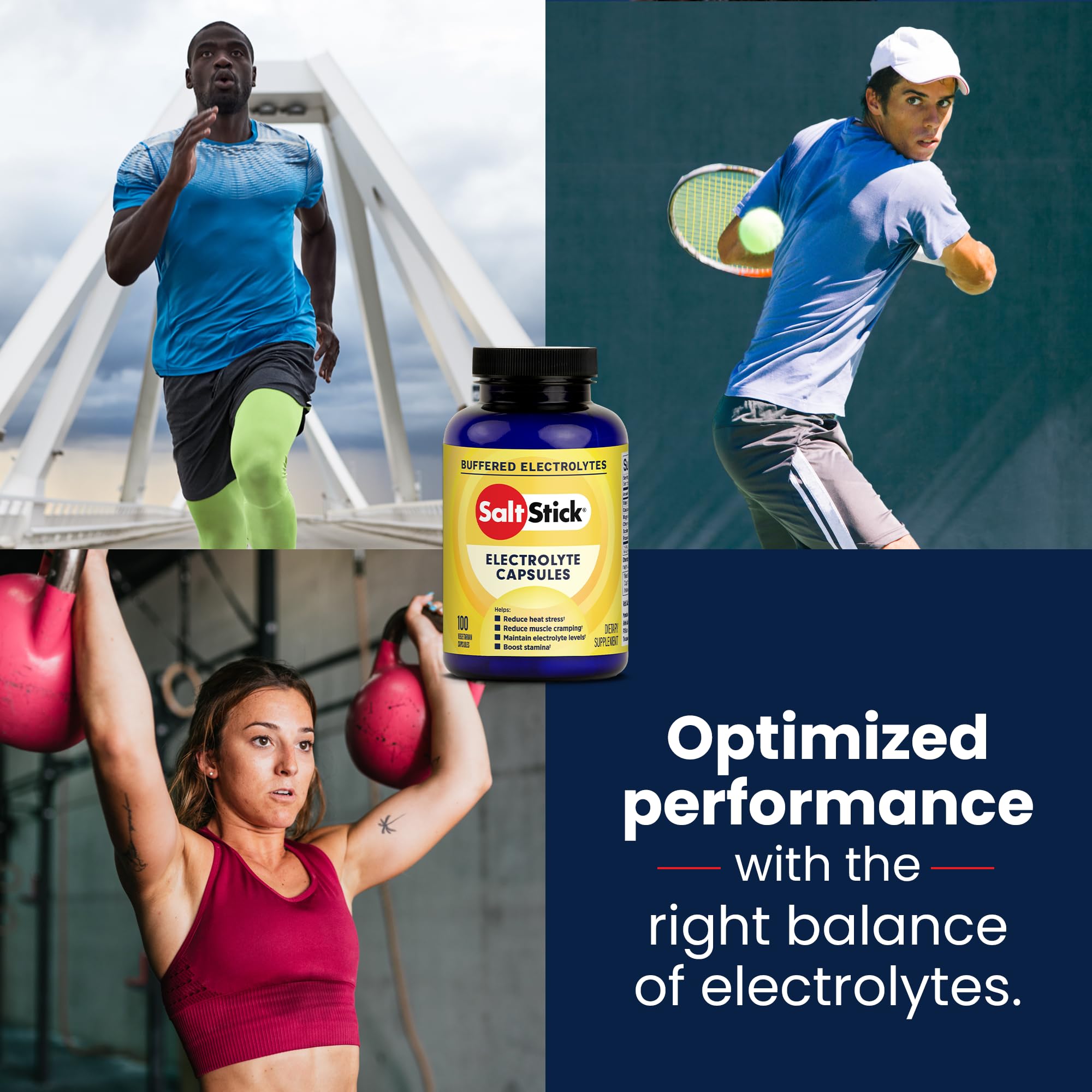 SaltStick ingrédients sans OGM – option naturelle pour l'hydratation.