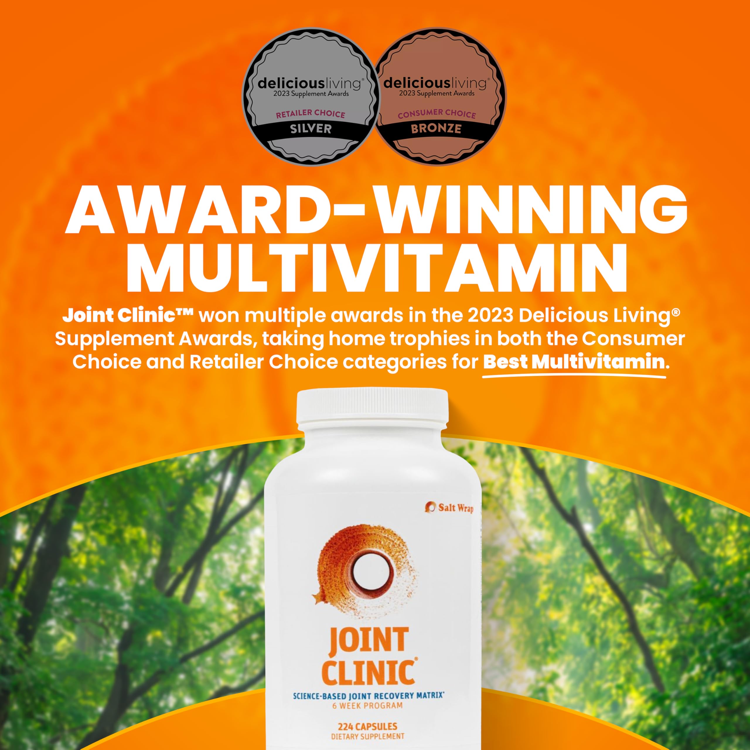 SaltWrap Joint Clinic: formulation Balanced Kollagen pour meilleure biodisponibilité du collagène