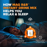 SaltWrap Mag R&R — ambiance nuit calme, idéal pour une routine détente et récupération musculaire.