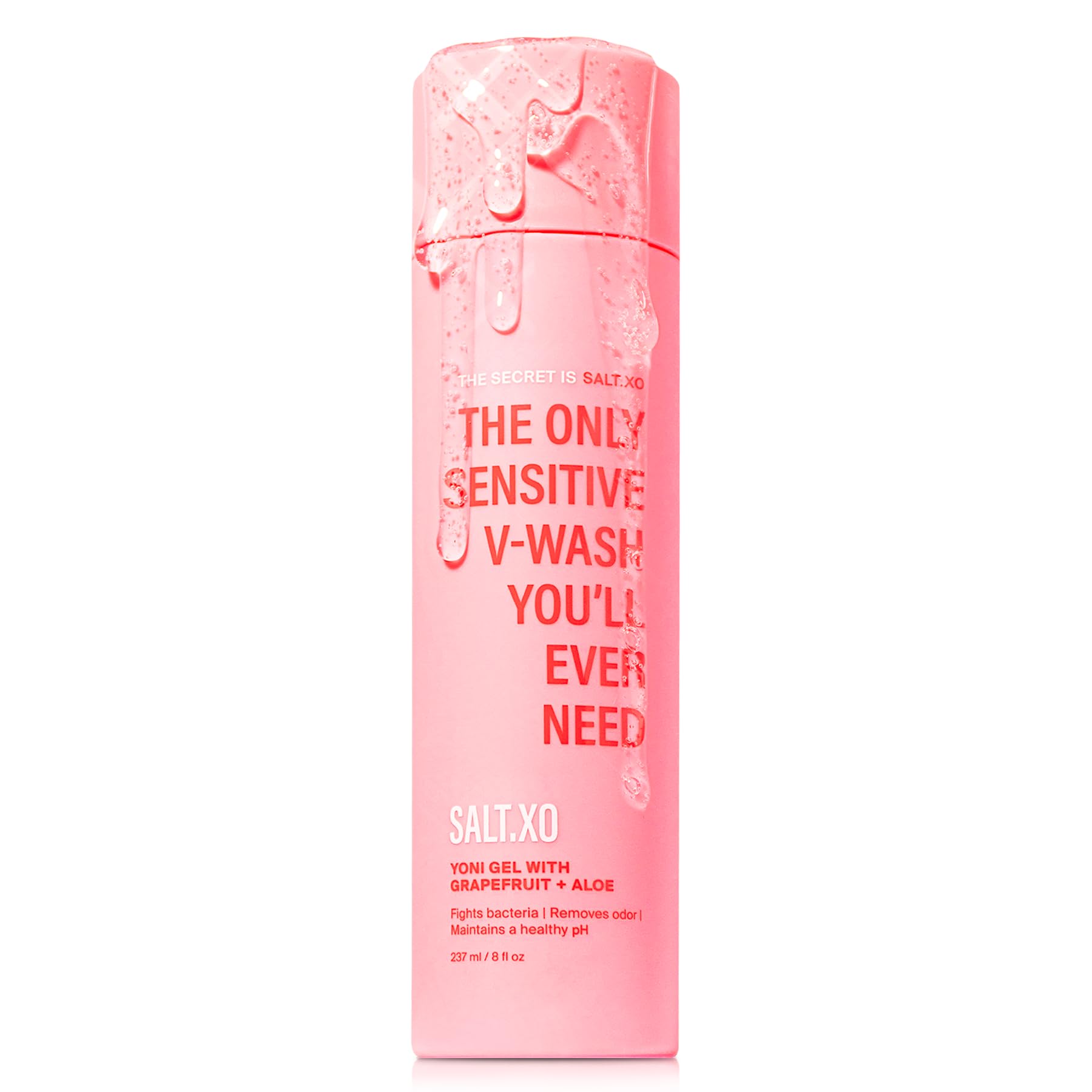 équilibre pH du gel yoni salt.xo, confort intime au quotidien.