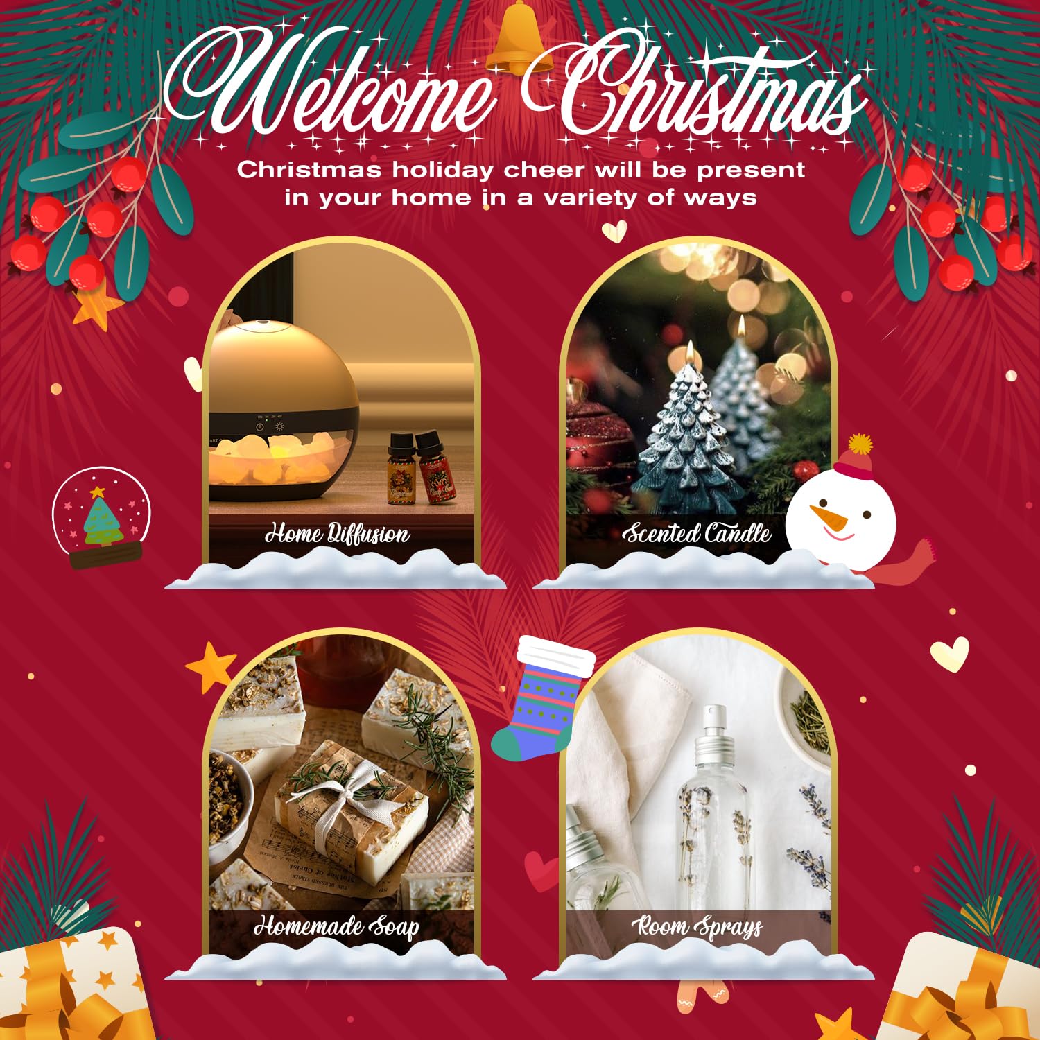 Salubrito coffret-noel-essentiels: emballage cadeau attractif et parfum festif