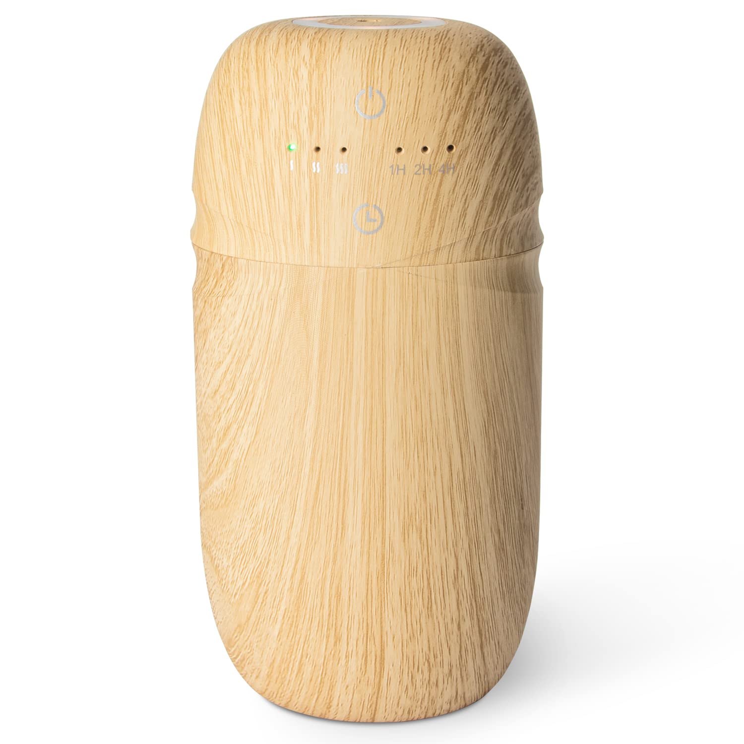 Diffuseur Salubrito sans eau au fini bois, diffusion pure et silencieuse pour salon