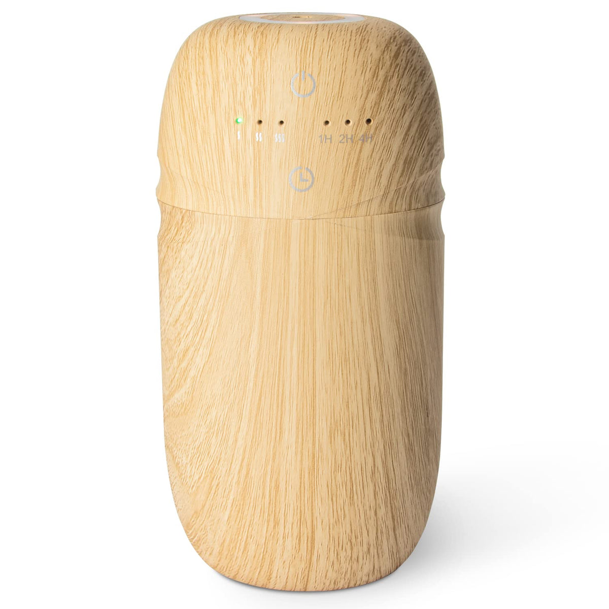 Diffuseur Salubrito sans eau au fini bois, diffusion pure et silencieuse pour salon