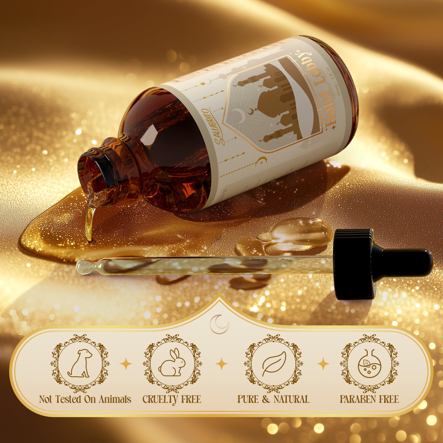 Salubrito huile essentielle agrume-tuberose-santal — parfum élégant et apaisant.