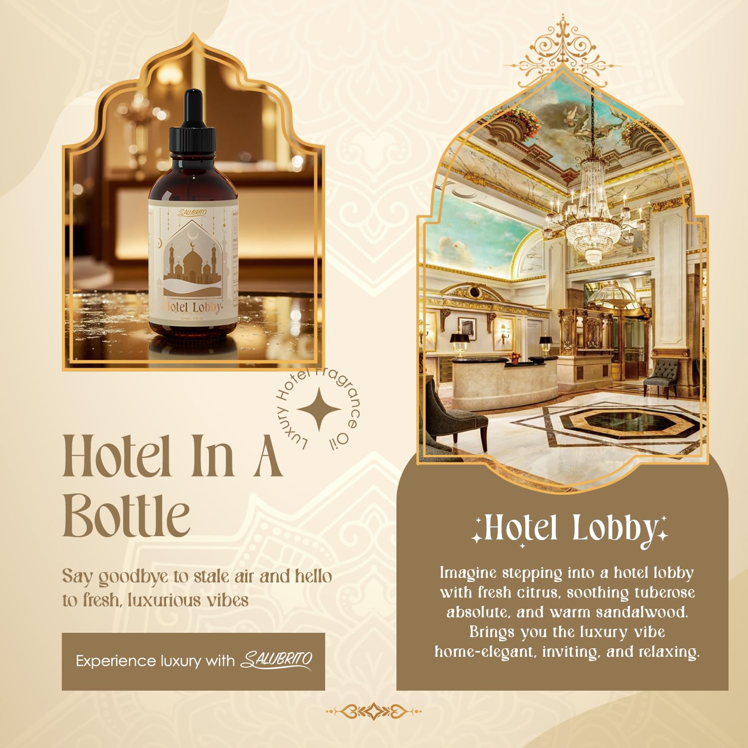Salubrito huile essentielle diffuseur ambiance luxe — transforme facilement votre espace.