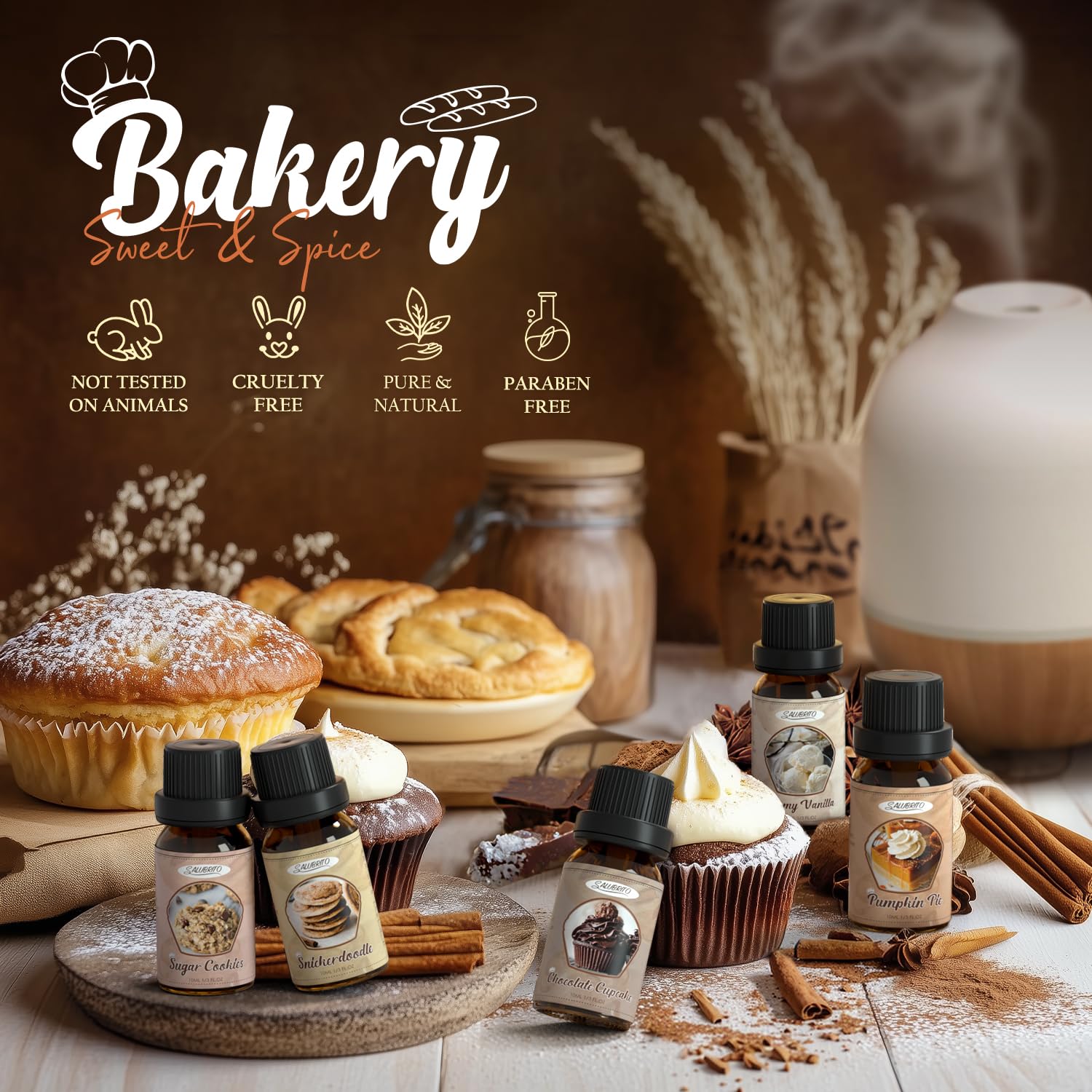 Salubrito cupcake-chocolat : parfum sucré idéal pour vos bougies