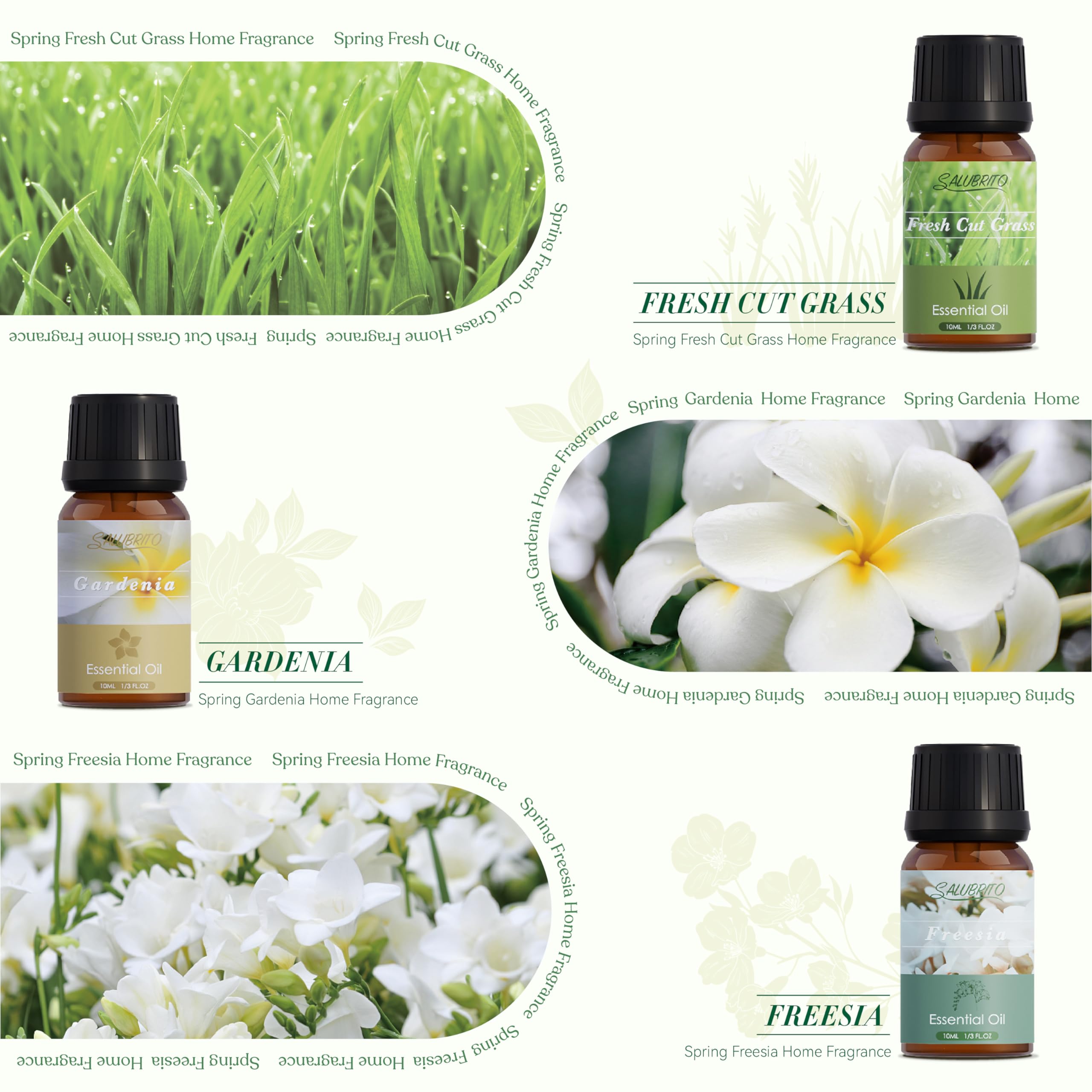 Salubrito huiles printemps diffusion créative, idées faits maison pour sprays et savons.