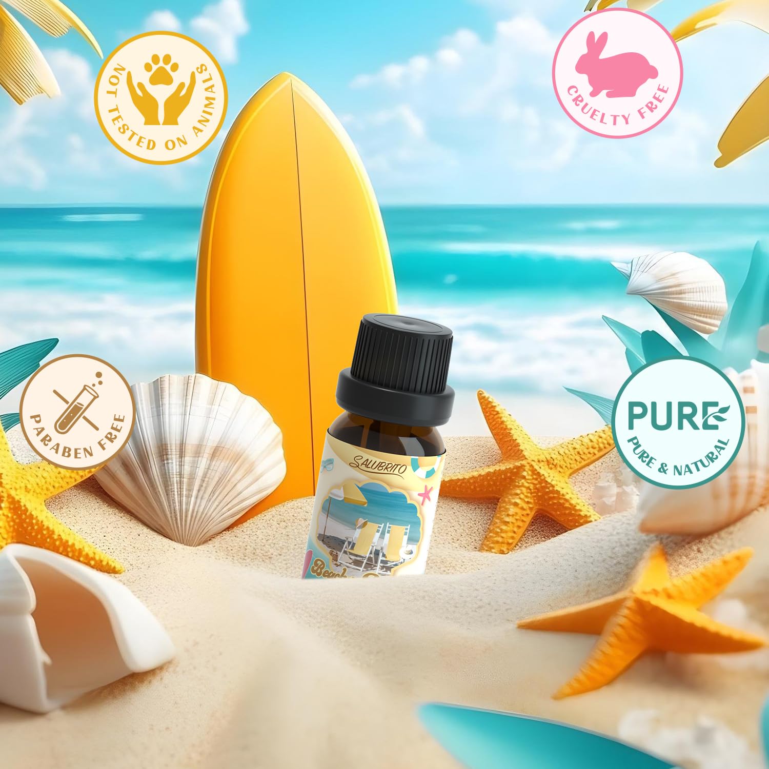 Salubrito huile mer-saline – parfum frais pour une atmosphère marine
