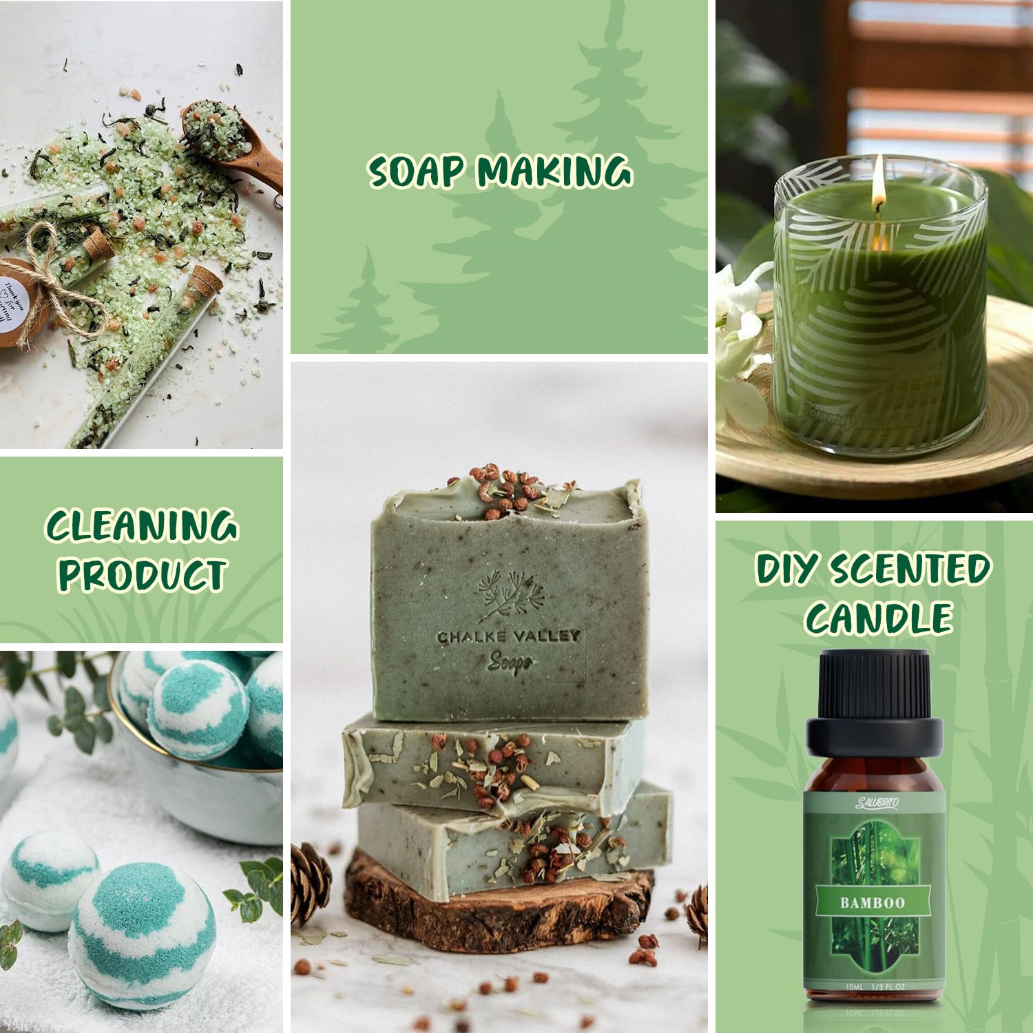 Salubrito Nature ensemble-huiles: coffret aromatique à offrir ou lancer une routine parfumée