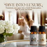 Salubrito parfums jasmin menthe, notes florales rafraîchissantes pour tout espace.