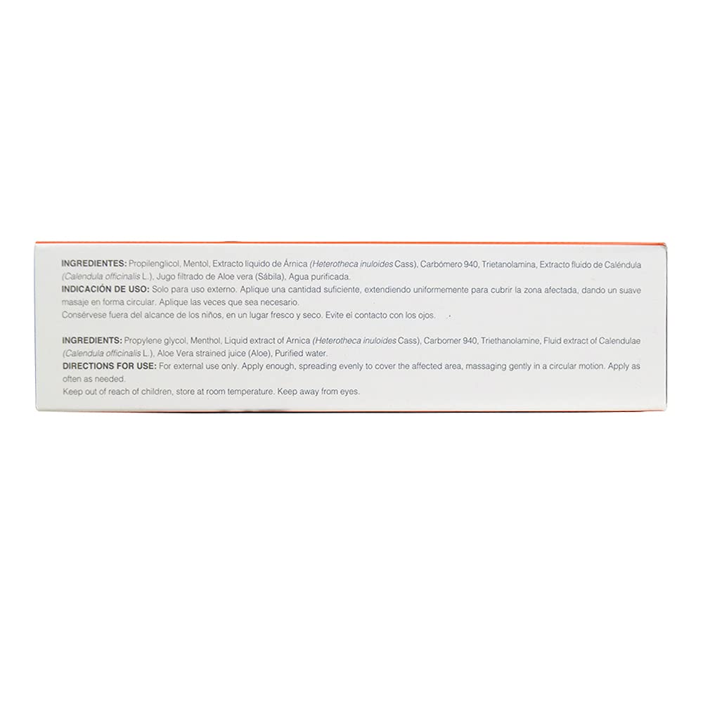 Salud Natural gel topique calendula aloe, douceur pour la peau.