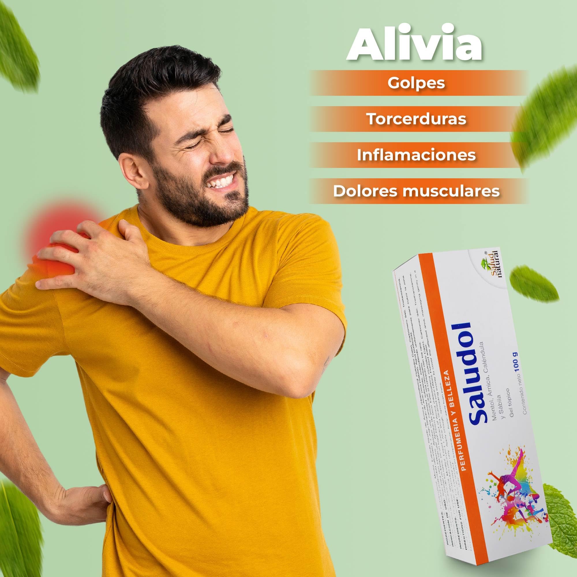 Salud Natural usage post-sport, idéal après l'activité sportive.
